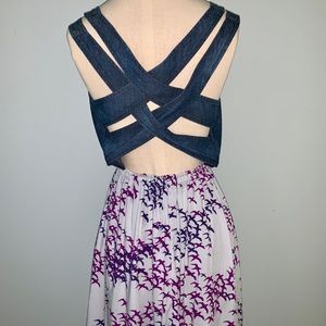 BCBGeneration Criss-Cross Bird Dress